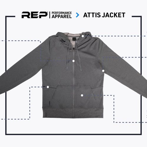 Attis Jacket Laydown Features