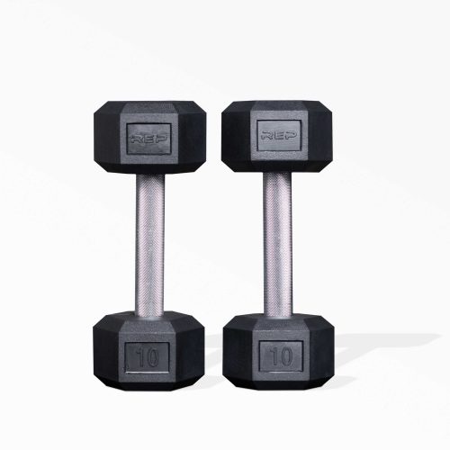 10lb Hex Dumbbell Pair