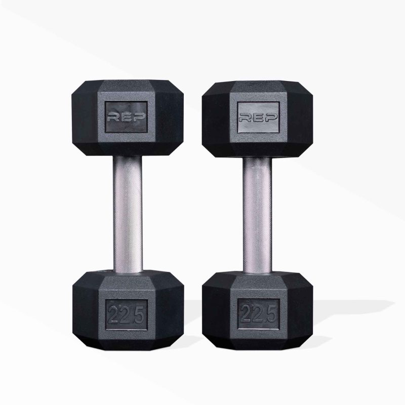 22.5lb Hex Dumbbell Pair