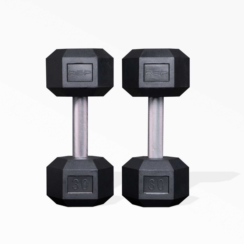 30lb Hex Dumbbell Pair