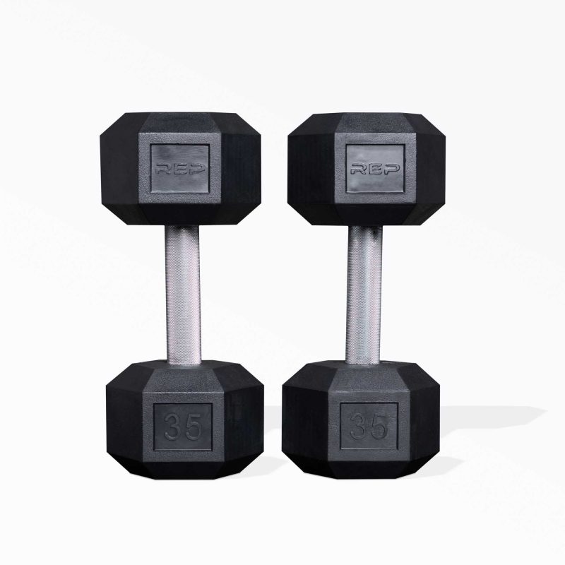 35lb Hex Dumbbell Pair