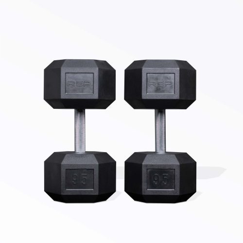 95lb Hex Dumbbell Pair